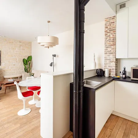 Lägenhet Elegant Flat - 6 Guests - Saint Germain Des Pres